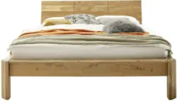 Bett aus Akazie massiv