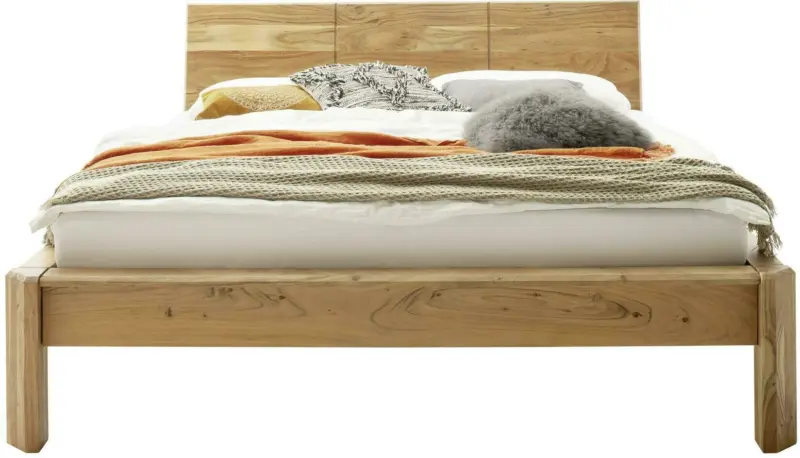 Bett aus Akazie massiv