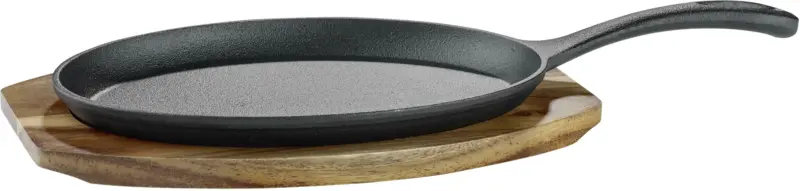 Bratpfanne Steaky inkl. Servierbrett