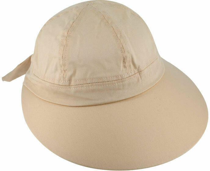 Schirmkappe, mit Schweißband, beige beige