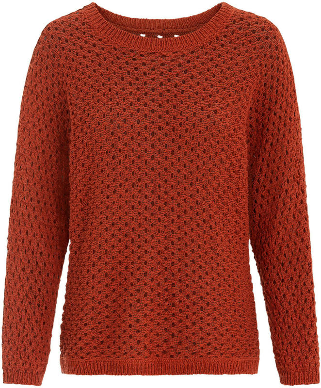 Damen Strickpullover mit Rundhalsausschnitt