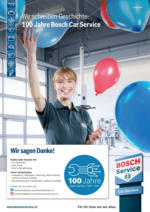 Bosch Car Service Frühlings-Prospekt - bis 01.06.2021