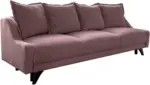 mömax Dornbirn - Ihr Trendmöbelhaus in Dornbirn Dreisitzer-Sofa in Altrosa ´ROYAL ROSE B: 225CM ALTROSA´