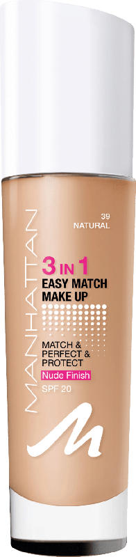 MANHATTAN Cosmetics Make-up 3in1 Easy Match Natural 39