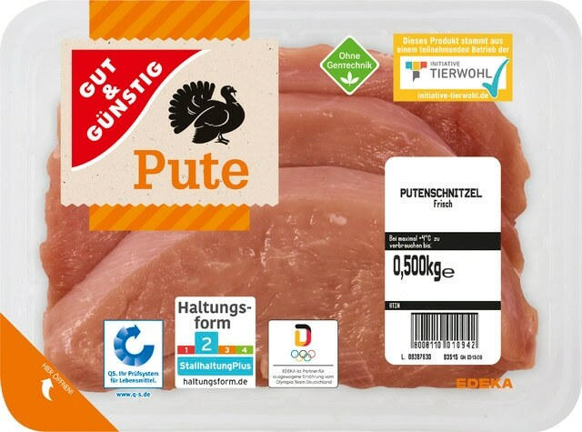 Gut & Günstig Putenschnitzel