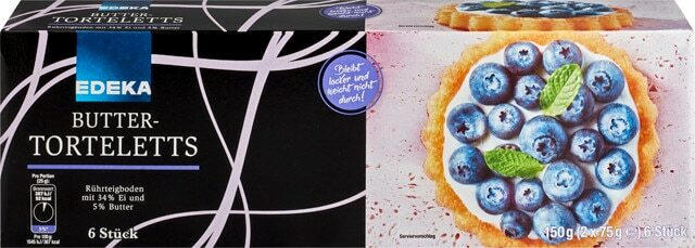 EDEKA Buttertorteletts