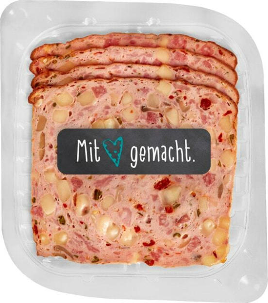 Mit Herz gemacht: Würziger Pizzafleischkäse für nur 1,69 € ᐉ Online von ...