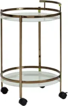 mömax Dornbirn - Ihr Trendmöbelhaus in Dornbirn Servierwagen 'WL5.995' Ø ca. 50 cm, gold