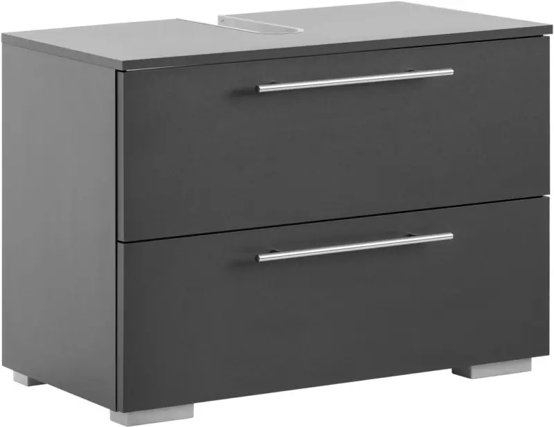 Waschbeckenunterschrank , anthrazit