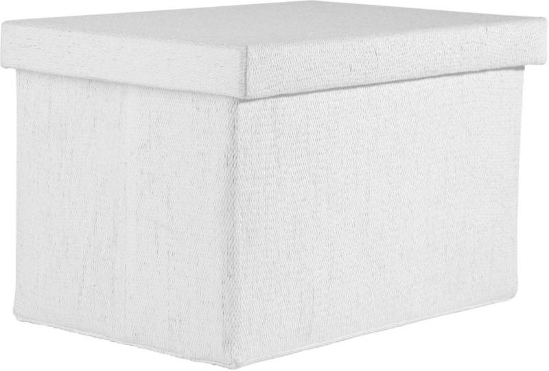 Faltbox Cindy in Weiß ca. 38x26x24cm