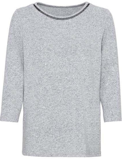 Damen-Sweatshirt mit Spitzeneinsatz