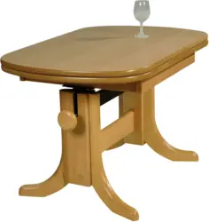 Couchtisch 'Scala' , ca 90x60 cm, buche