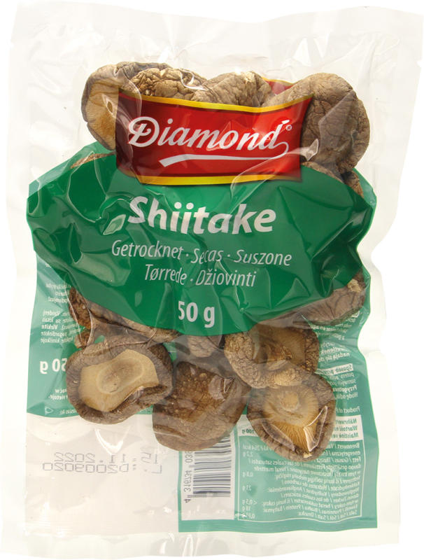 Shiitake getrocknet