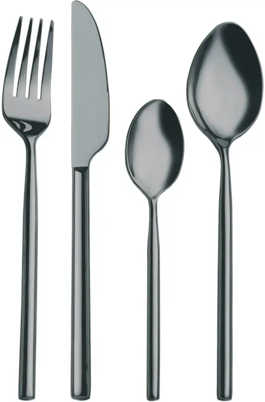 Besteckset Shine aus Edelstahl, 24-teilig