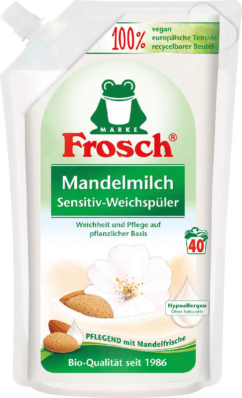 Frosch Weichspüler Mandelmilch 40 Wl