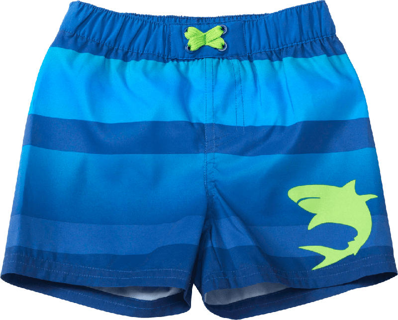 PUSBLU Kinder Badehose, Gr. 134/140, blau, grün