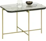 mömax Couchtisch aus Metall/Glas