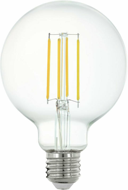 LED-Leuchtmittel „Connect“, dimmbar, E27-G95, 5W, klar G95 | klar
