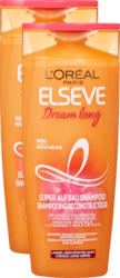 Shampoo ricostruttivo Dream long L'Oréal Elseve, 2 x 250 ml
