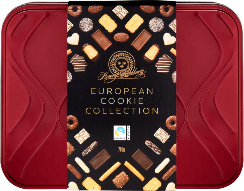 Assortimento di biscotti Henry Lambertz,  European Cookie Collection, 700 g