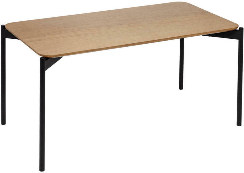 Couchtisch in Holz, Metall 90/45/45 cm