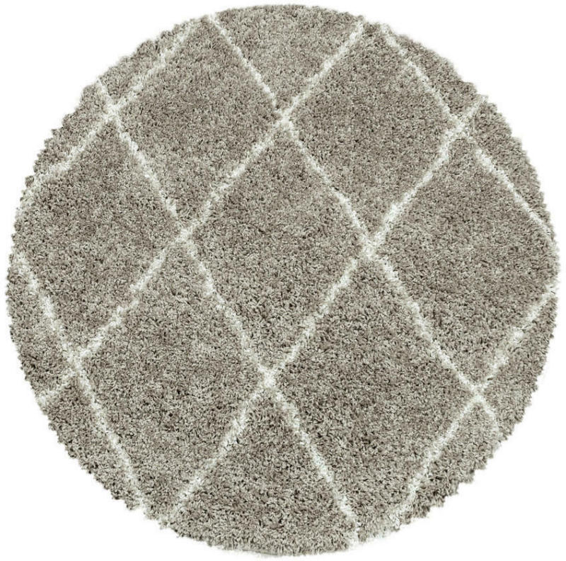Hochflorteppich Alvor 3401 beige