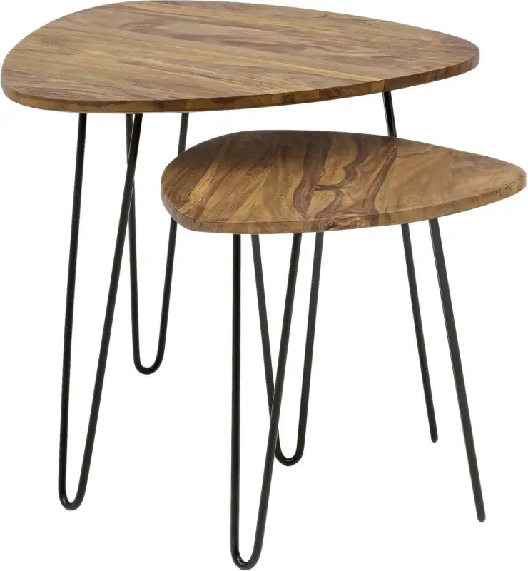 Satztisch 'WL5.659' , aus Sheesham