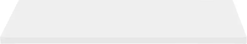 Wandboard in Weiß Hochglanz