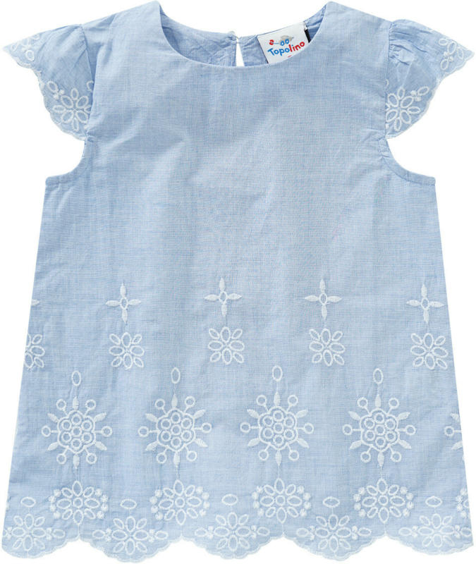Mädchen Bluse mit Stickerei (Nur online)