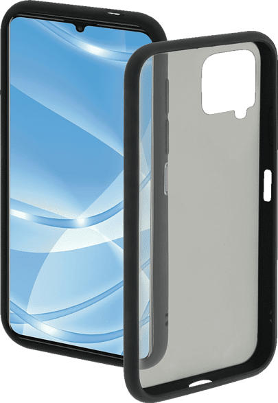 Cover Invisible für Samsung Galaxy A12, Schwarz
