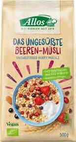 Allos Ungesüßtes Bio-Müsli