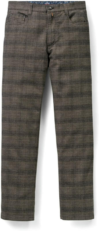 Five-Pocket Soft Flanell Glencheck
