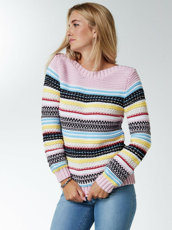 Bändchenpullover Frühlingsbrise