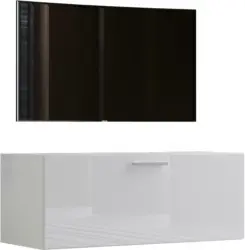 TV-Element in Weiß 'Fernso 95'