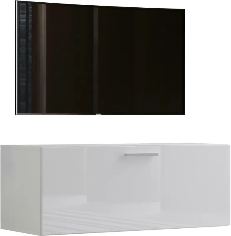 TV-Element in Weiß 'Fernso 95'