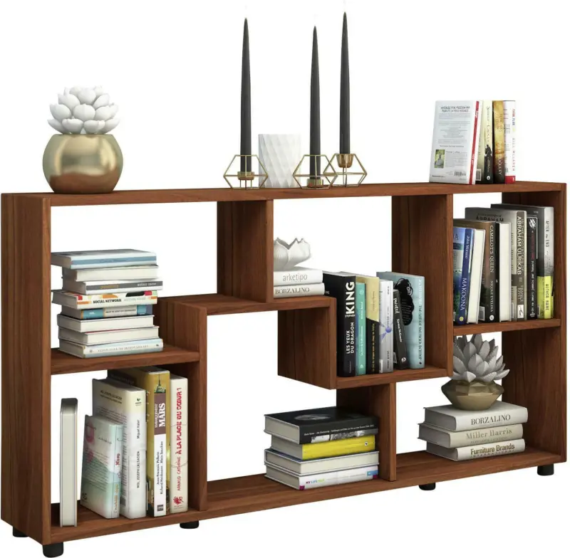 Regal in Nussbaumfarbe 'Pintal'