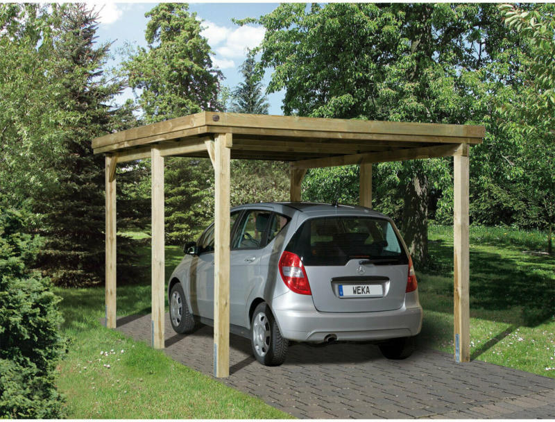 Einzelcarport „617 Gr.1“, mit Trape