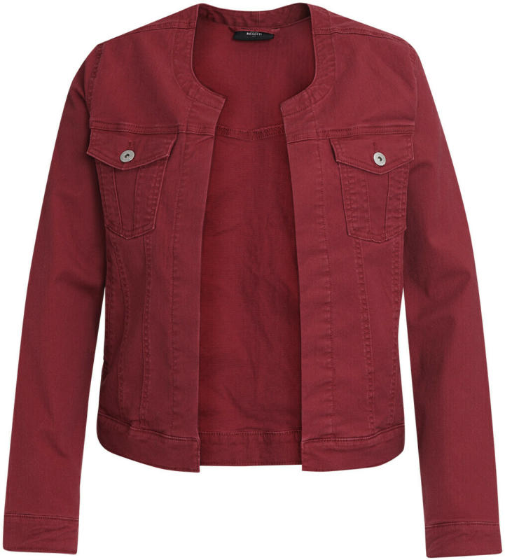Damen Jeansjacke mit vier Taschen (Nur online)