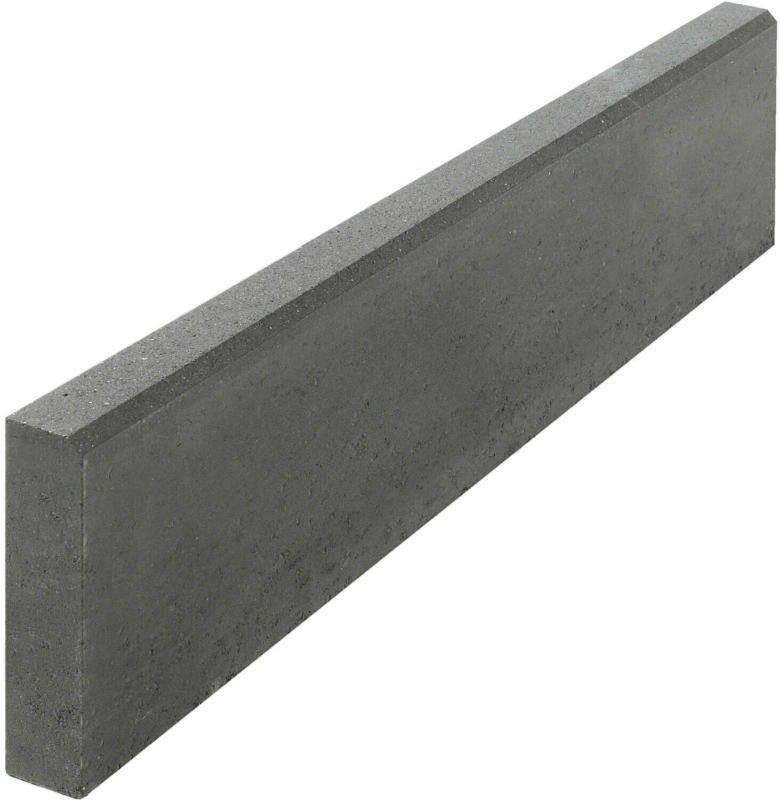 Randstein Vero Graphit 100 cm x 25 cm x 6 cm