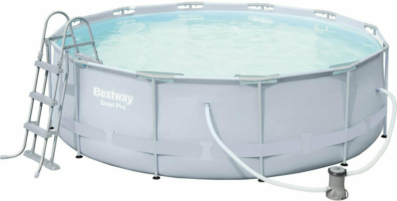 Bestway Stahlrahmen-Pool Steel Pro Ø 366 cm x 100 cm Rund