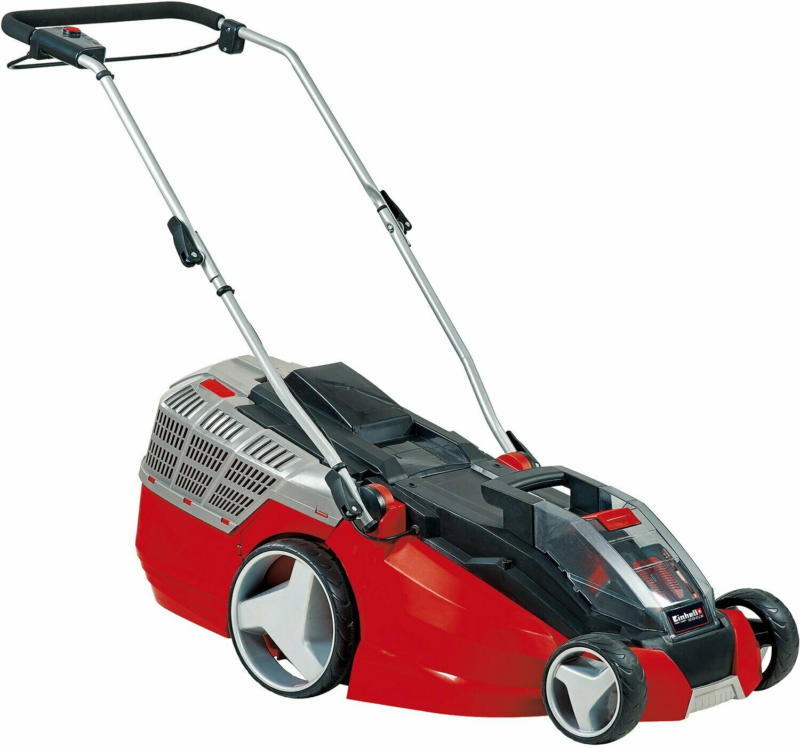 Einhell Power X-Change Akku-Rasenmäher GE-CM 43 Li 63 l Fangkorb inkl. 2 Akkus