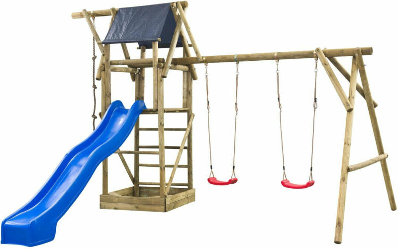SwingKing Spielturm Nils 290 cm x 500 cm x 380 cm