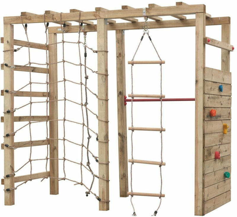 SwingKing Klettergerüst Bokito 220 cm x 240 cm x 120 cm