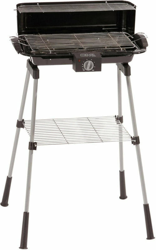 CMI Elektrogrill mit Ständer 2.200 W rauch- & geruchsarm