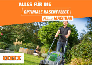 OBI: Alles für die optimale Rasenpflege