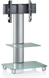 TV-Rack in Silberfarbe 'Bilano B: 60 CM'