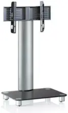 mömax TV-Rack in Schwarz/Silberfarbe 'Bilano B: 60 CM'