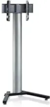 mömax Dornbirn - Ihr Trendmöbelhaus in Dornbirn TV-Rack in Schwarz/Silberfarbe 'Stadino Maxi B: 90 CM'