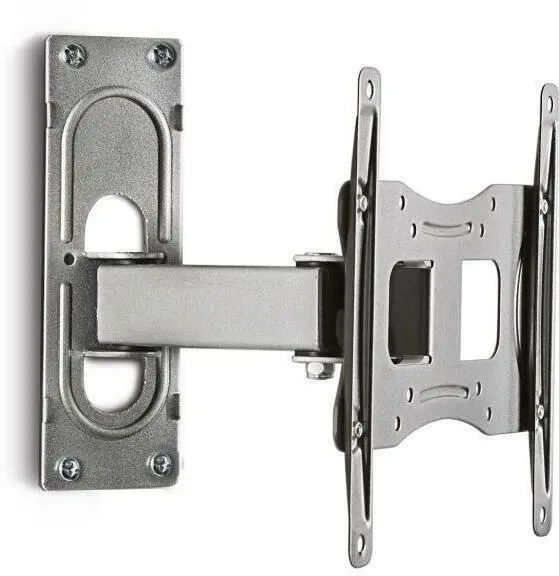 TV-Wandhalter in Silberfarbe 'FS 2 B: 27,8 CM