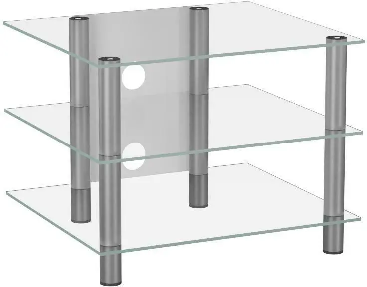 Phonotisch in Klar/Silberfarbe 'Sindas B: 60 CM'